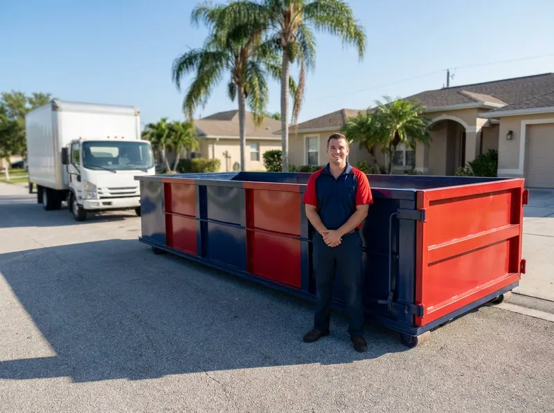 15-Yard Dumpster Rental in Palm Bay, fl
