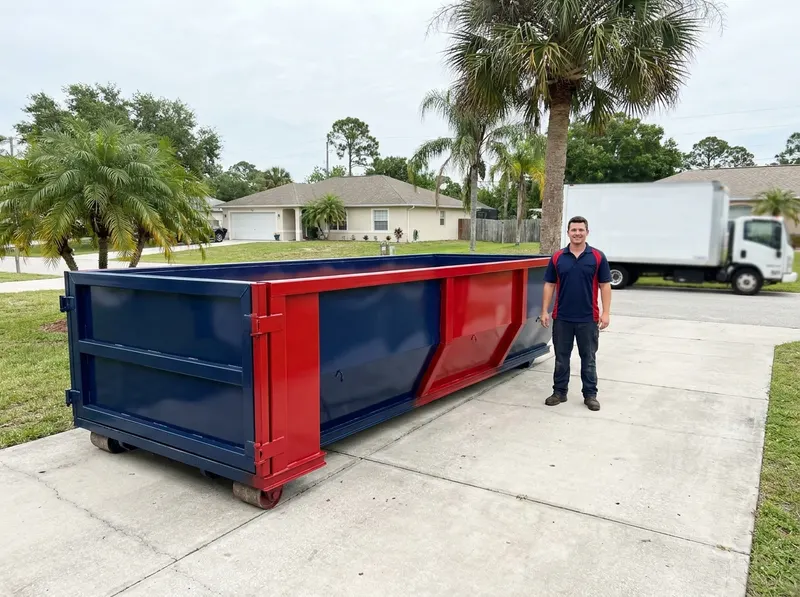 20-Yard Dumpster Rental in Palm Bay, fl