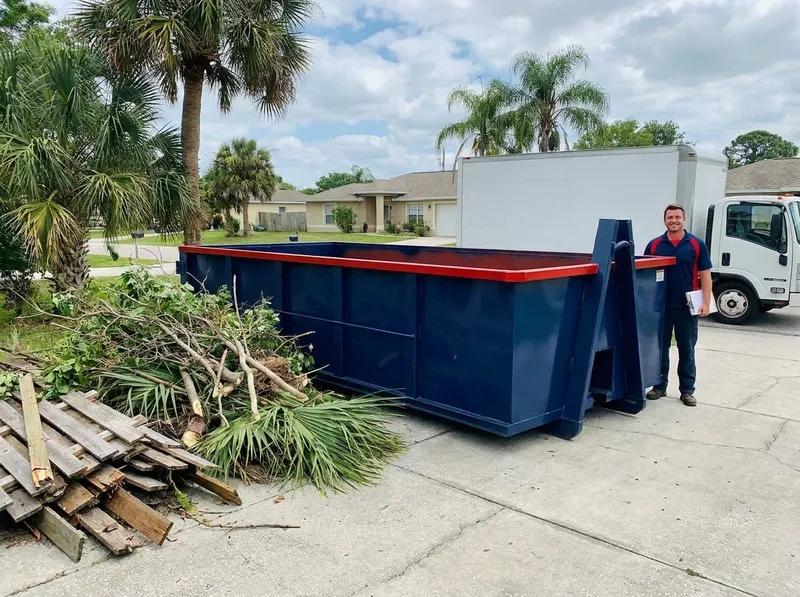 Dumpster Rental for Storm & Hurricane Debris in Palm Bay, fl
